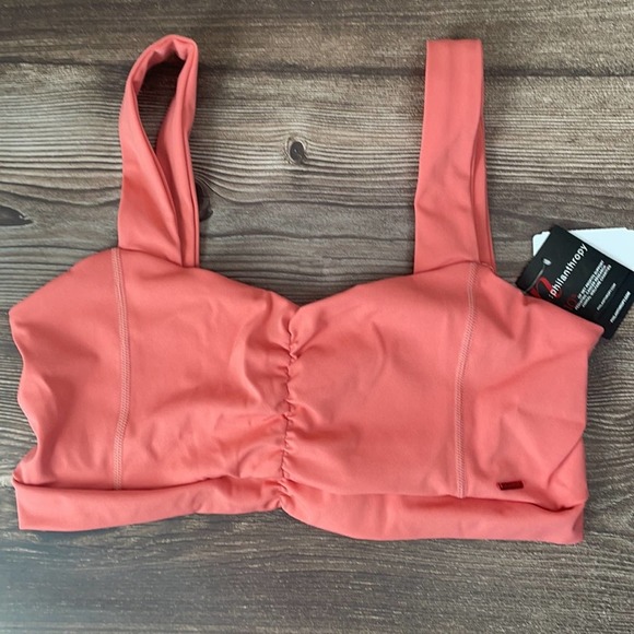 n:PHILANTHROPY Other - N:Philantrophy Resnick Sports Bra Tango Red Size L NWT
